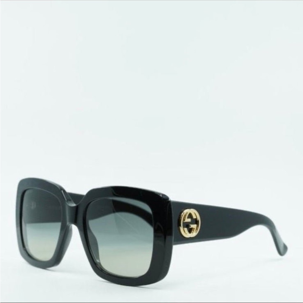 Gucci Black Lenses Grey Gradient Sunglasses AUTHENTIC
